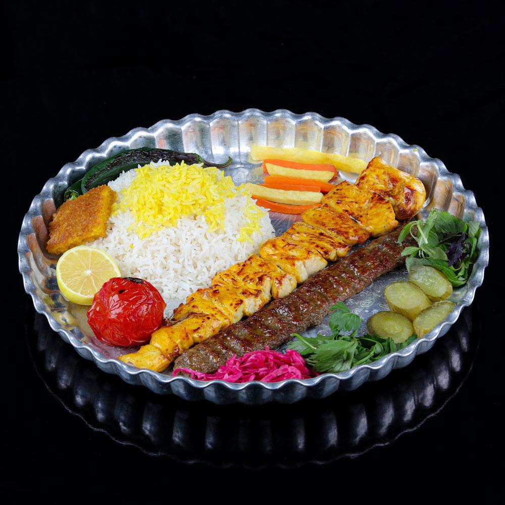 چلو جوجه کباب وزیری