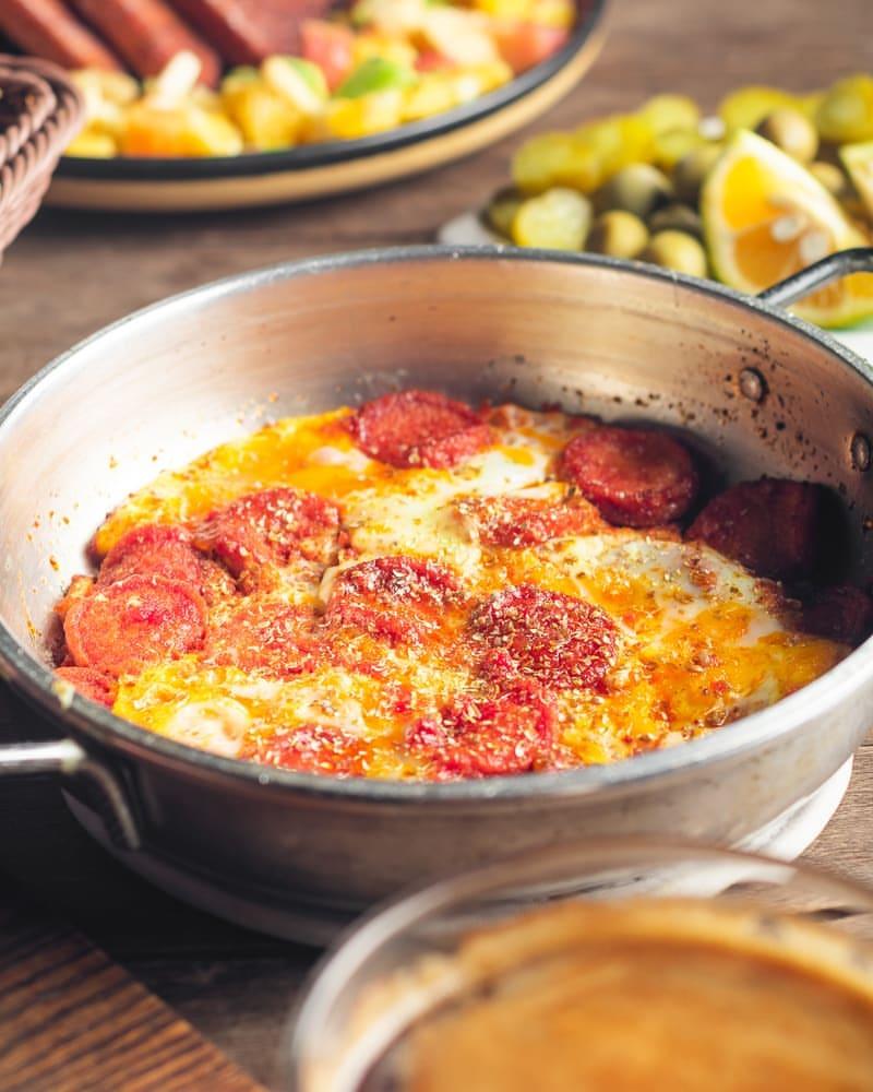 سوسیس تخم مرغ