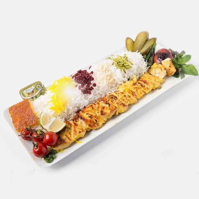 جوجه کباب ممتاز بدون استخوان