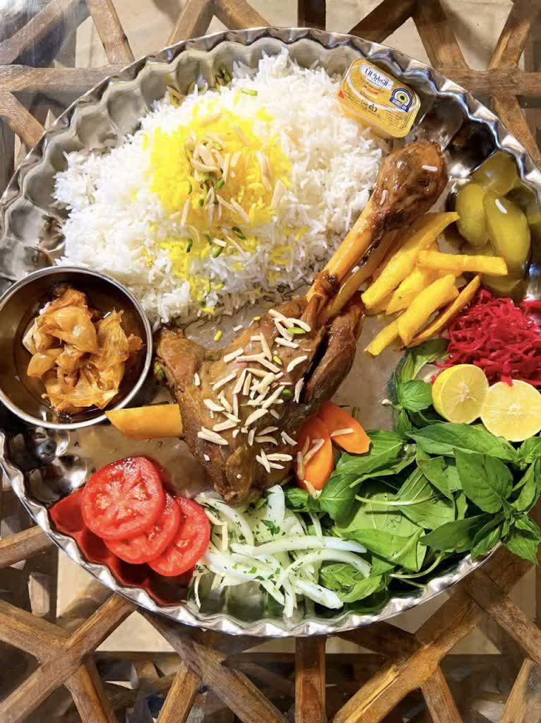 چلو ماهیچه گوسفندی