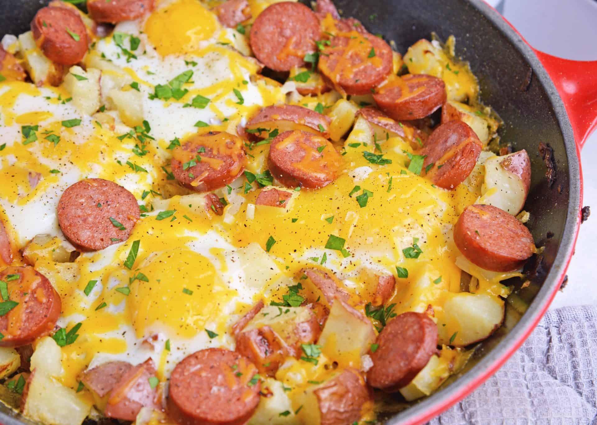 سوسیس تخم مرغ