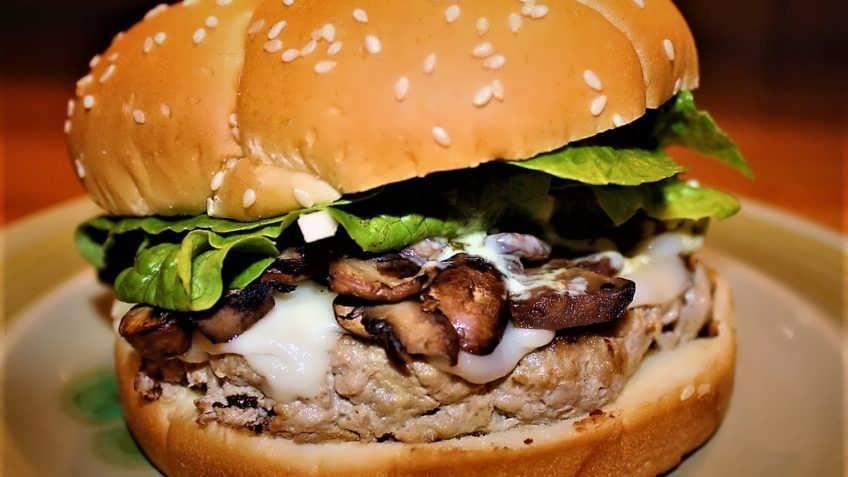 ماشروم برگر